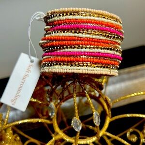 Beaded Cuff Bracelet